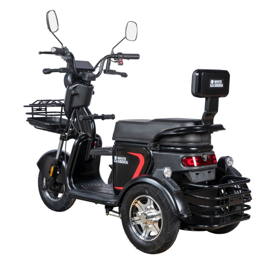 Электротрицикл WHITE SIBERIA SIBTRIKE L 2000W