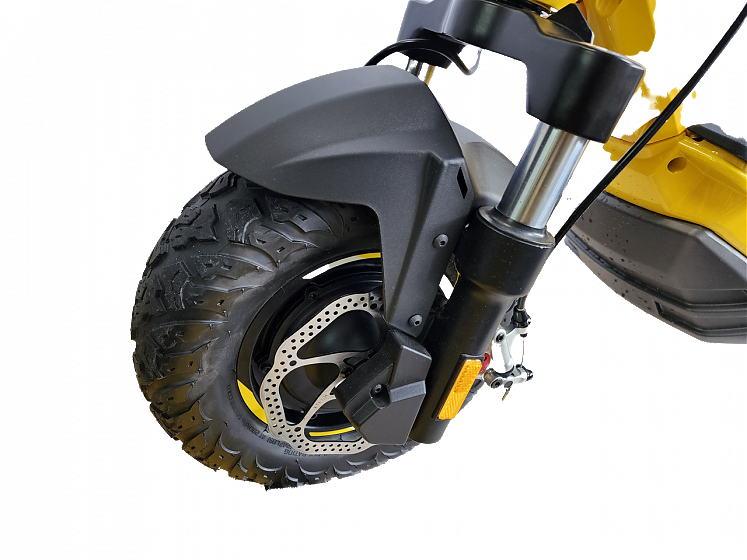 Электросамокат Velocifero ONE-X 500W*2 (Желтый)
