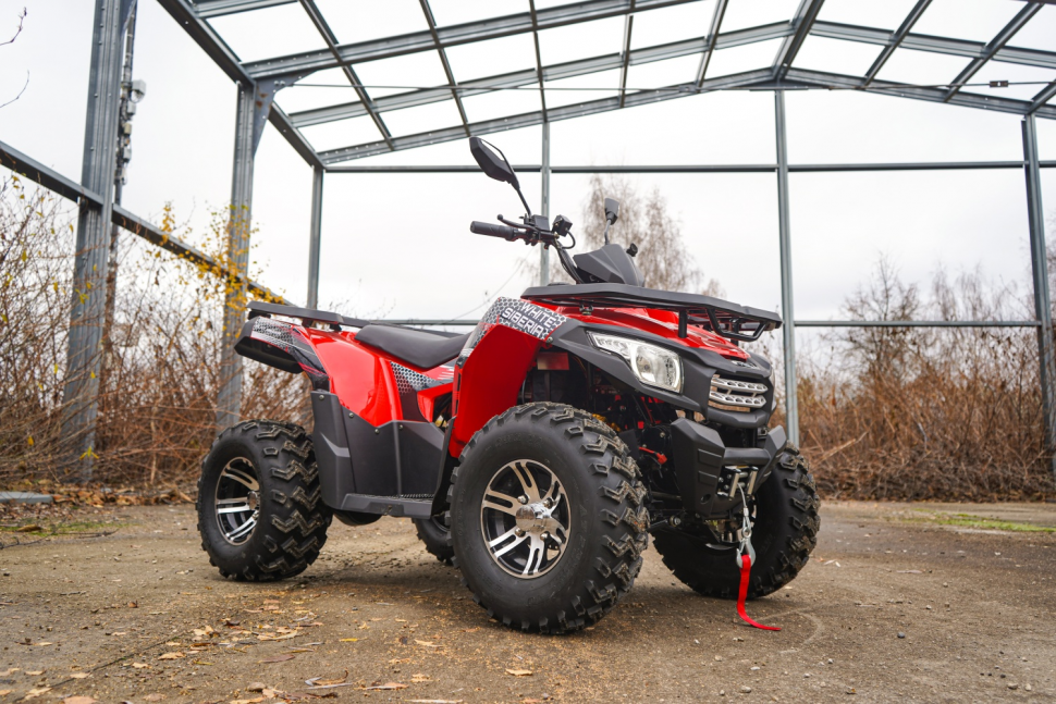 Электроквадроцикл WHITE SIBERIA SNEG PRO MAX 6000W