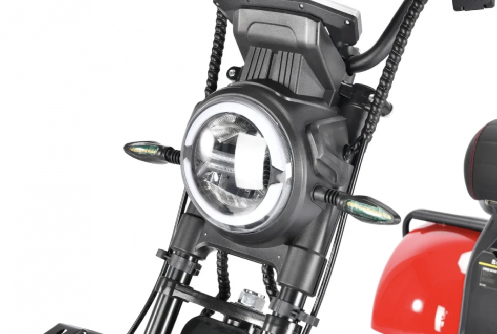 Электротрицикл WHITE SIBERIA PRO TRIKE 3000W RED