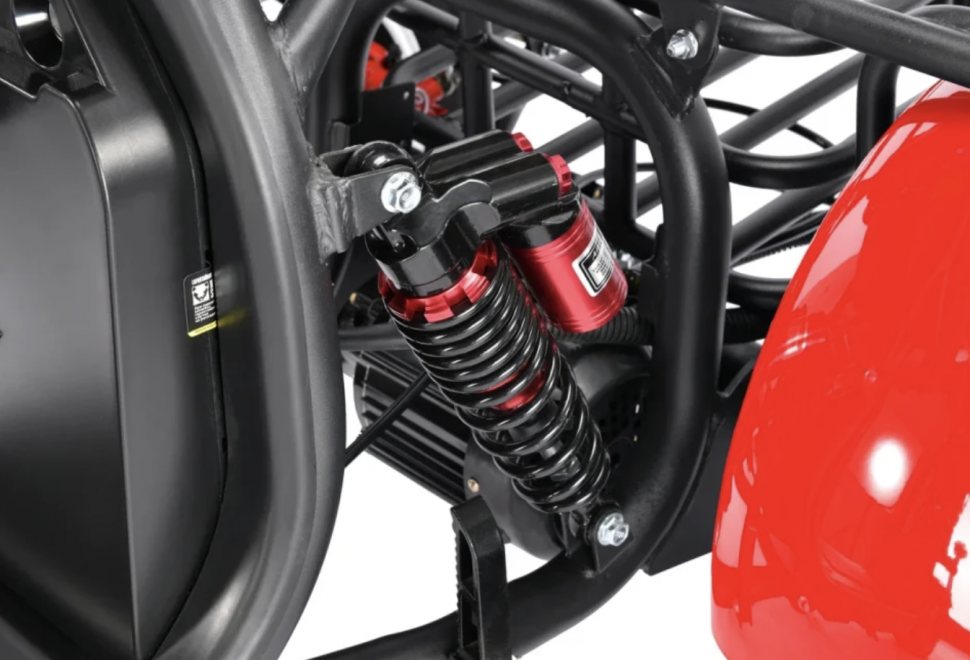 Электротрицикл WHITE SIBERIA PRO TRIKE 3000W RED