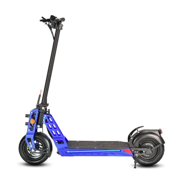 Электросамокат White Siberia Taiga 3 1000W (Синий)