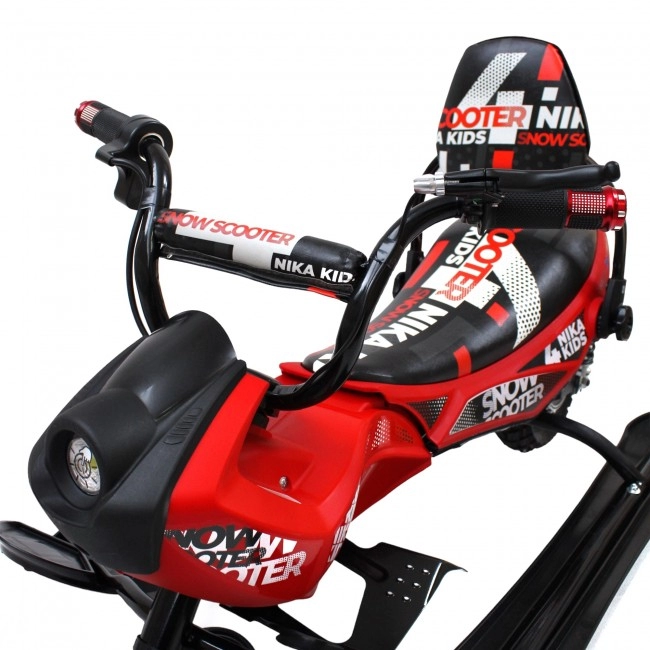 Электроснегокат Snow Razor Moto (черно-красный)